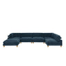 Modern Modular Sectional With Adjustable Back Support