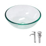 Vessel Sink With Faucet And Pop-Up Drain