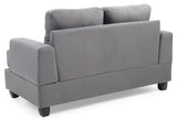 Stylish Transitional Loveseat For Two