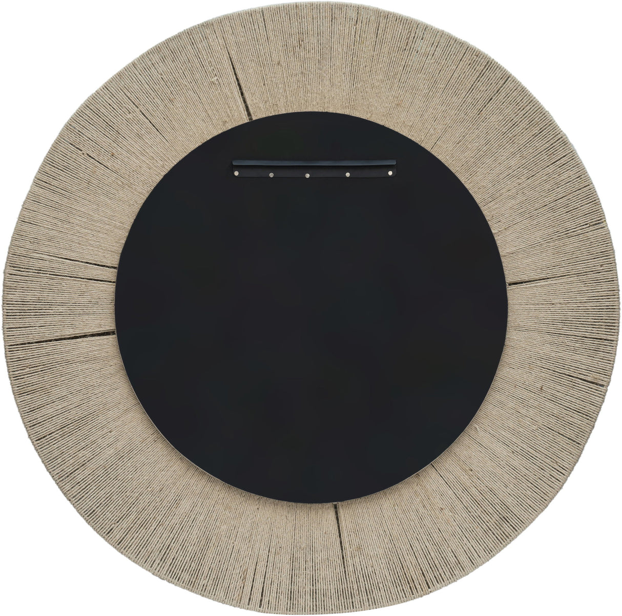 Meadow - Round Jute Rope Framed Mirror