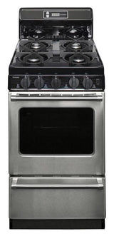 20 in. Freestanding Gas Range in Stainless Steel - (P20S3502P)