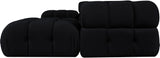 Orin - Velvet 6 Piece Modular Double Chaise Sectional