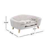 Elevated - Dog Bed Frame For Small Dog, Pet Couch Bed With Legs And Supportive Foam, Easy Assembly
