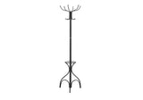 Coat Rack, Hall Tree, Free Standing, 12 Hooks, Entryway, 70"H, Umbrella Holder, Contemporary & Modern