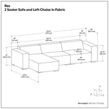 Rex - Handcrafted Sectional Sofa