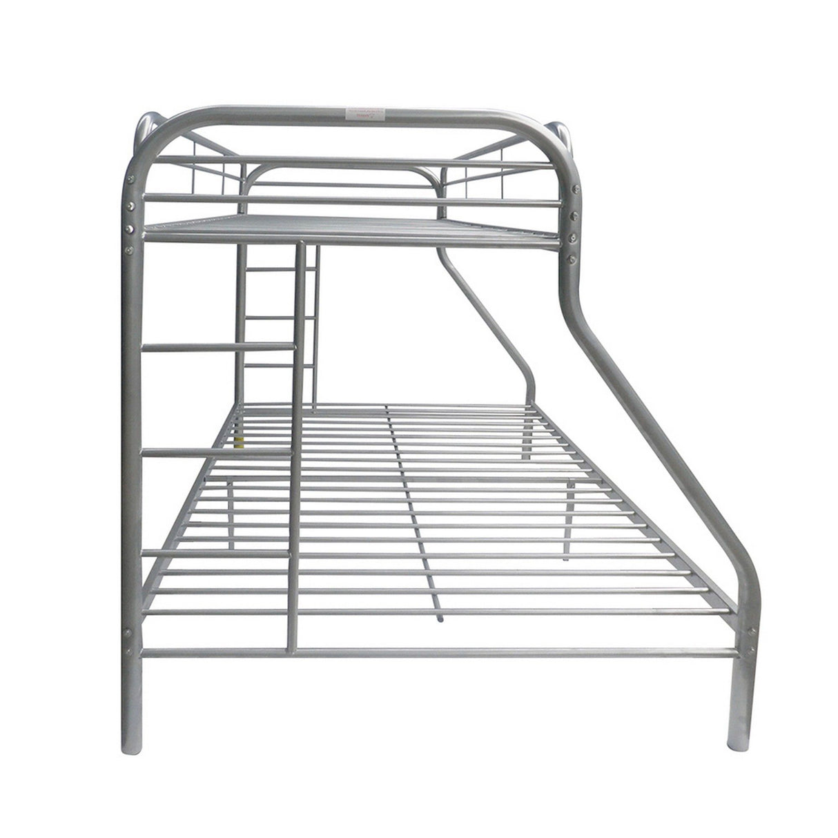 Tritan - Twin / Full Bunk Bed - Silver