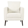 Modern Accent Upholstered Armchair With Pillow