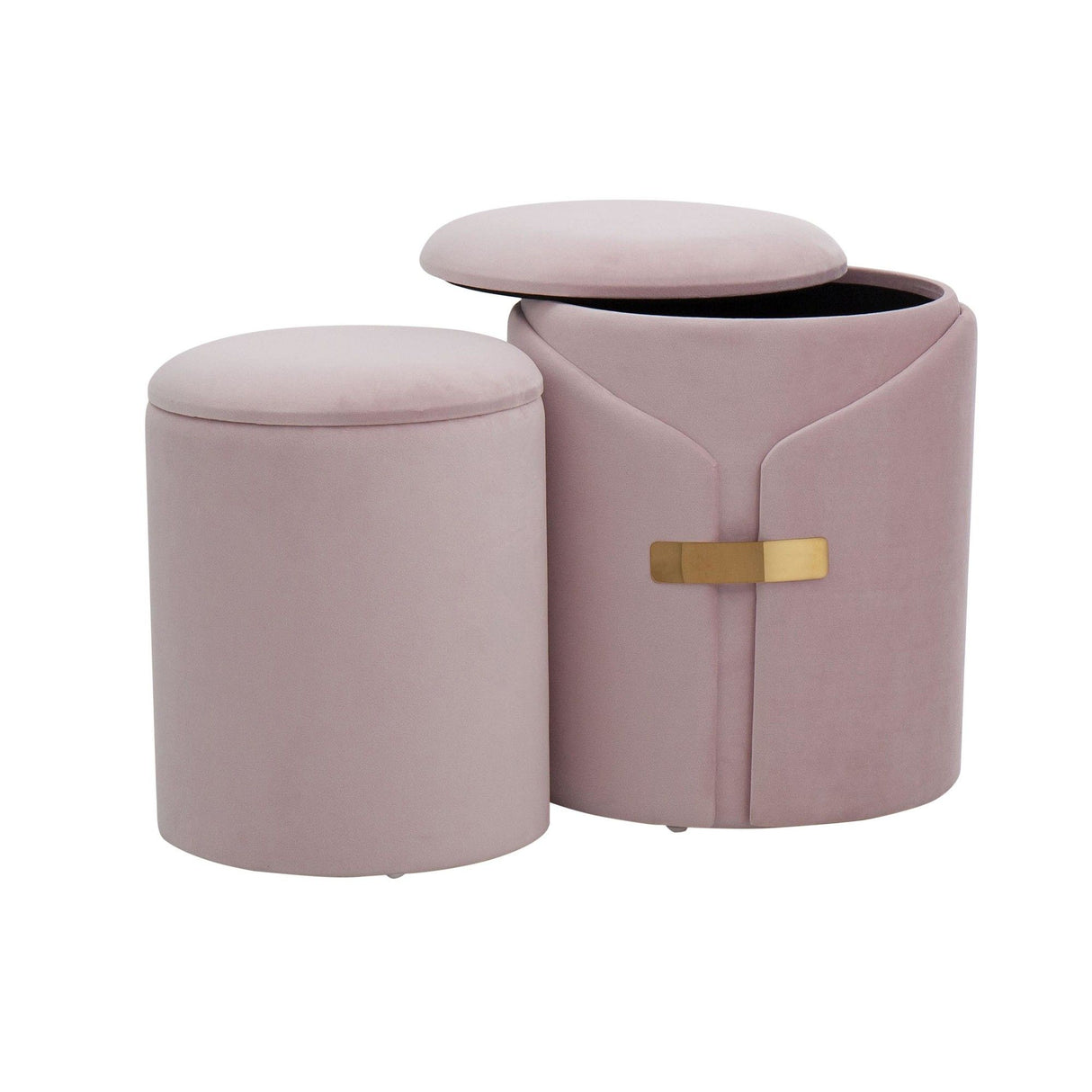 Dahlia - Nesting Ottoman (Set of 2)