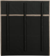 Adam - Linen Fabric Bed With 70.5" Headboard