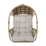 Malia - Wicker Hanging Chair With Cushion