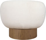 Avella - Interwoven Fabric Swivel Accent Chair
