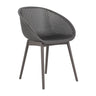 2 Piece Durable Single Chair With Mesh Hollow Out Design
