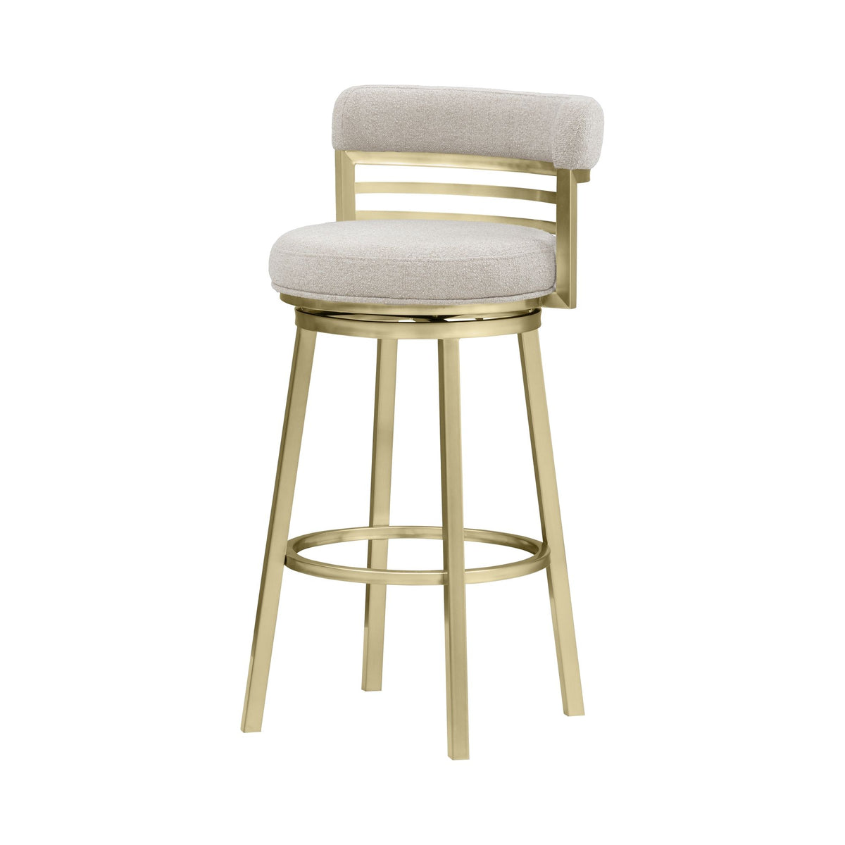 Santorini - Barstool With Fabric Seat