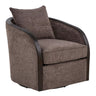 Gemma - Upholstered Contemporary Swivel Accent Chair