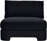 Hammond - Velvet Performance Fabric Upholstered Armless Chair