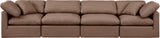 Indulge - Faux Leather 4 Seat Modular Sofa