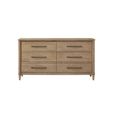 Casual 6 Drawer Dresser - Sand