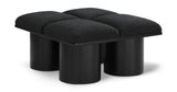 Pavilion - 4 Piece Modular Bench With Black Base