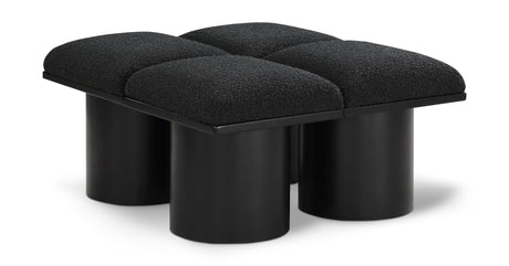 Pavilion - 4 Piece Modular Bench With Black Base
