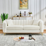 Tufted Oversized Sofa For Living Spaces