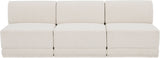 Ollie - 3 Seat Armless Modular Sofa