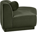 Avra - 86" Velvet Performance Fabric Upholstered Sofa