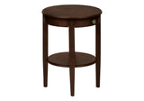 Accent Table, 2 Tier, Transitional - Espresso