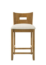 Ren - 30" Bar Height Rubberwood Barstool