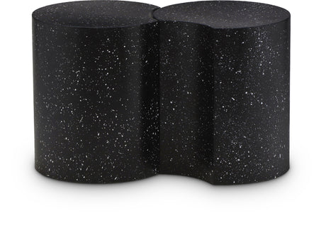 Dimple - 2 Piece Modular End Table - Terazzo Finish