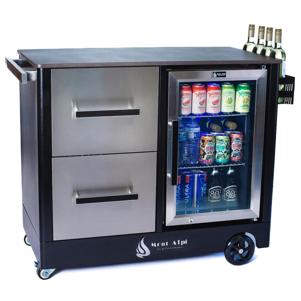 Mont Alpi Large Outdoor Prep Center / Bar Cart - MAPCL