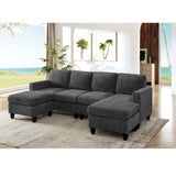Modular Sectional With 2 Ottomans