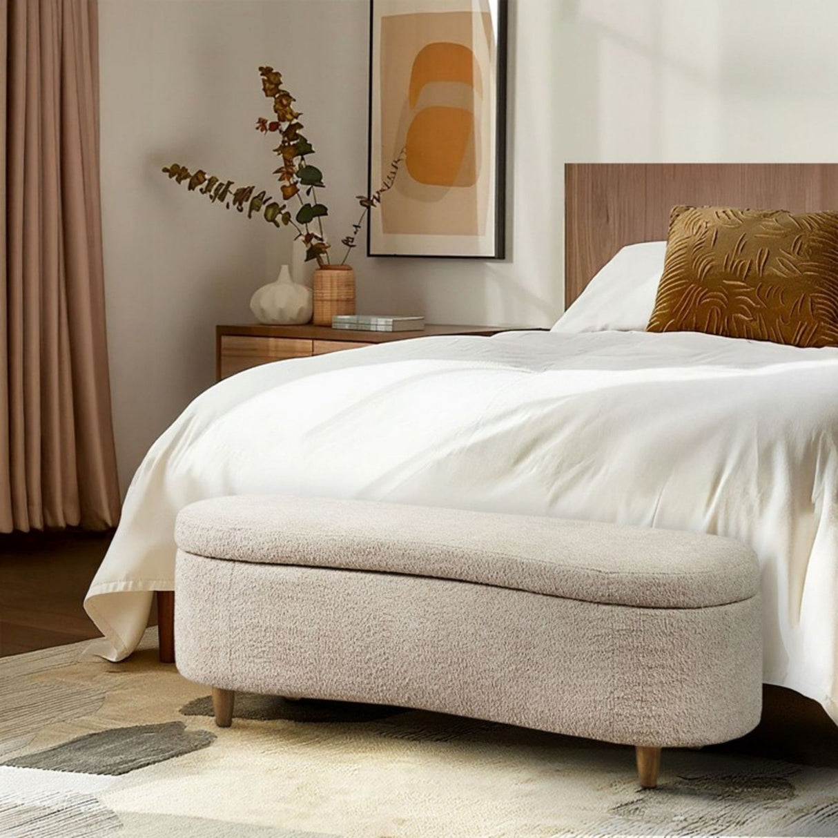 Flip Top Storage Bench