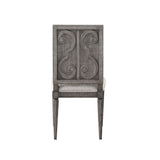 Artesia - Side Chair (Set of 2) - Beige Fabric & Salvaged Natural