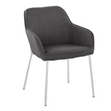 Daniella - Dining Chair - Steel (Set of 2)