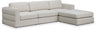 Beckham - 4 Piece Modular L-Sahped Sectional