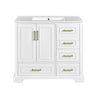 Traditional Bathroom Vanity With Soft Close Doors And Drawers