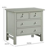 Georgina - 4 Drawer Storage Nightstand