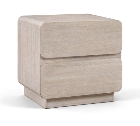 Adagio - Solid Wood And Oak Veneer Nightstand