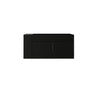 Floating Bathroom Vanity Cabinet, Soft Close Double Drawers, Open Side Storage, Wall Mounted, Cabinet Only