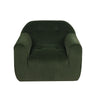 Harmonara - Boucle Upholstered Club Chair With Blind Tufting