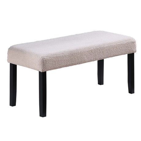 Contemporary Dining Bench Soft Upholstered