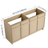 Modern Freestanding Bathroom Vanity & Soft Close Cabinet Doors