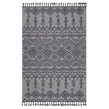 Guros - 8' X 10' Traditional Indoor / Outdoor Area Rug - White / Gray