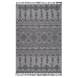 Guros - 6' X 9' Traditional Indoor / Outdoor Area Rug - White / Gray