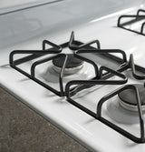 GE JGBS60DEKWW - 30 in. 4.8 cu. ft. Gas Range with 4 Sealed Burners - White