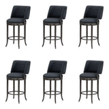 Torres - Upholstered Swivel Counter Height Barstool