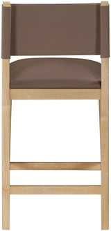 Avon - Vegan Leather Counter Stool