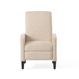 Minimalist Design Fabric Push Back Chair