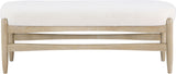 Briar - Faux Sheepskin Upholstered Bench