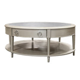 Kasa - Coffee Table - Sintered Stone Top & Champagne